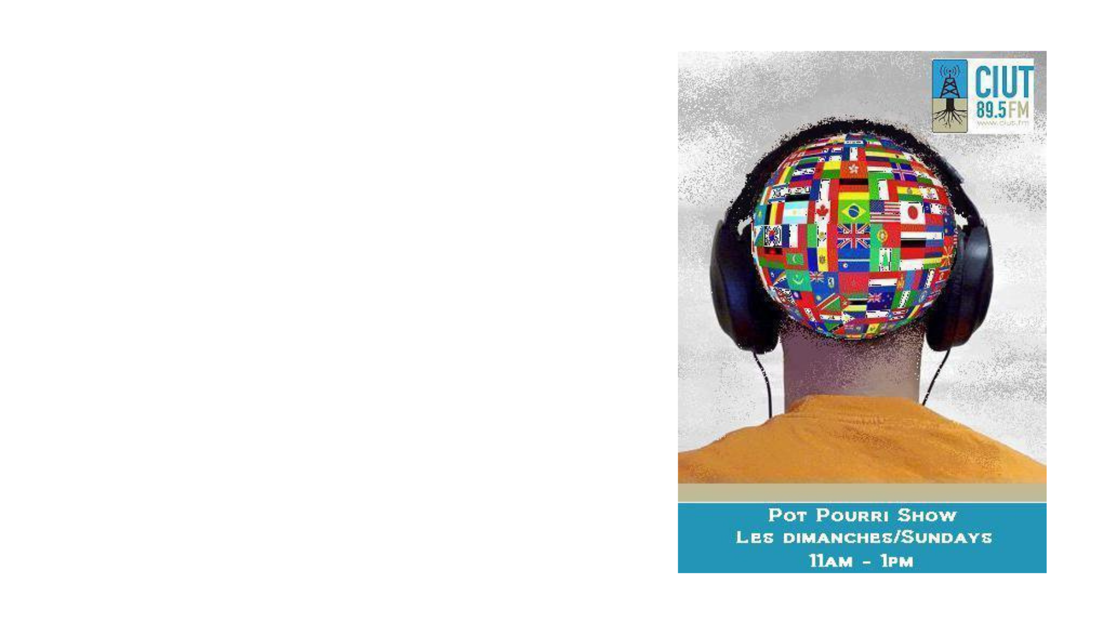 June 2022 Juin 2022 CIUT 89.5FM & Pot-Pourri Show celebrate Pride and National Indigenous History Month with a lineup of special programing showcasing artists, stories, perspectives and voices across the 2SLGBTQI+