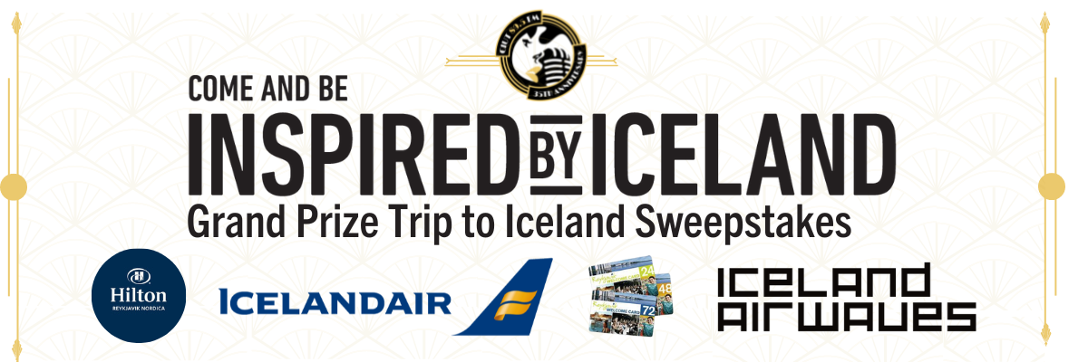 Come and Be Inspired by Iceland Grand Prize Trip to Iceland Sweepstakes